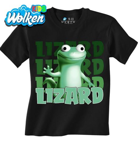 Obrázek produktu Dětské tričko Zelená Ještěrka Lizard