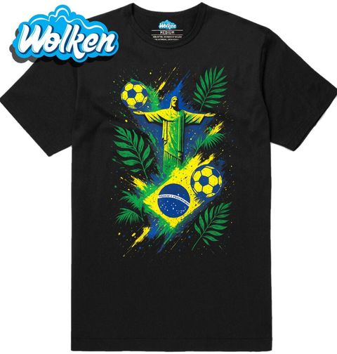 Obrázek produktu Pánské tričko Brazilská Socha Spasitele Fotbalu