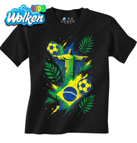 Obrázek produktu Dětské tričko Brazilská Socha Spasitele Fotbalu