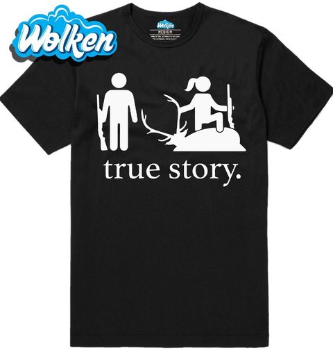 Obrázek produktu Pánské tričko Myslivcova Žena True Story