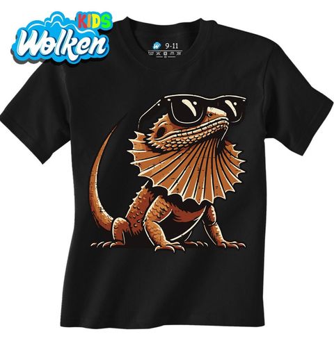 Obrázek produktu Dětské tričko Agama vousatá s brýlemi Bearded Dragon