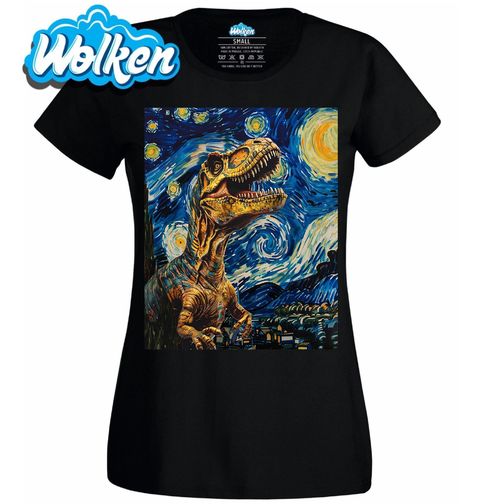 Obrázek produktu Dámské tričko T-Rex ve Hvězdné noci