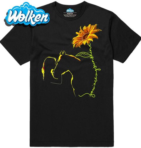 Obrázek produktu Pánské tričko Láska ke Koni You are my sunshine