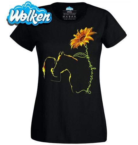 Obrázek produktu Dámské tričko Láska ke Koni You are my sunshine