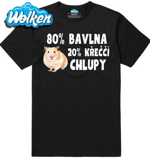 Obrázek produktu Pánské tričko 80 % Bavlna, 20 % Křeččí Chlupy