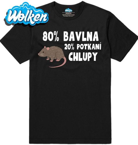 Obrázek produktu Pánské tričko 80 % Bavlna, 20 % Potkaní Chlupy