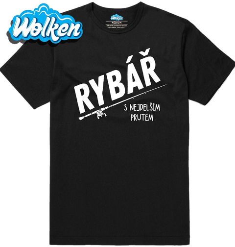 Obrázek produktu Pánské tričko Rybář s nejdelším prutem