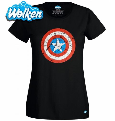 Obrázek produktu Dámské tričko Captain America Shield
