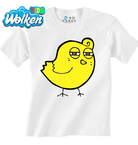 Obrázek produktu Dětské tričko Skeptické Kuře Cartoon Bird