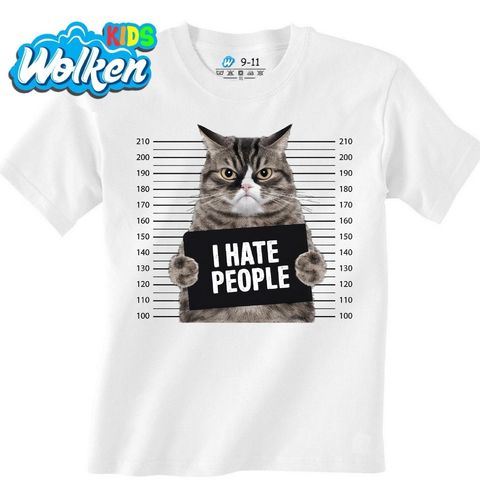 Obrázek produktu Dětské tričko Nesnáším Lidi I Hate People