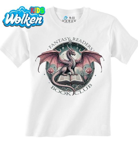 Obrázek produktu Dětské tričko Klub Fantasy Čtenářů Dračí Strážce Knih