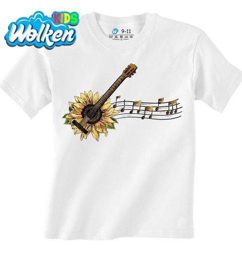 Obrázek produktu Dětské tričko Slunečnicová Kytara Sunflower Guitar