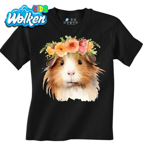 Obrázek produktu Dětské tričko Květinové Morče Guinea Pig