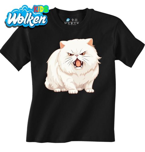 Obrázek produktu Dětské tričko Naštvaná Bílá Kočka Angry White Cat