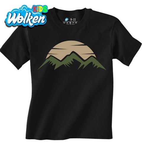 Obrázek produktu Dětské tričko Zelené hory při západu slunce Green Mountain Sunset