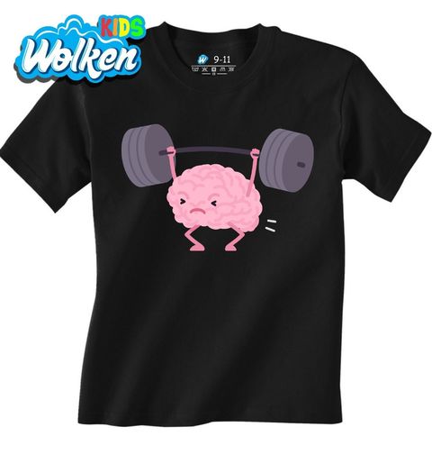 Obrázek produktu Dětské tričko Mozek Mrtvý Tah Brain Deadlift