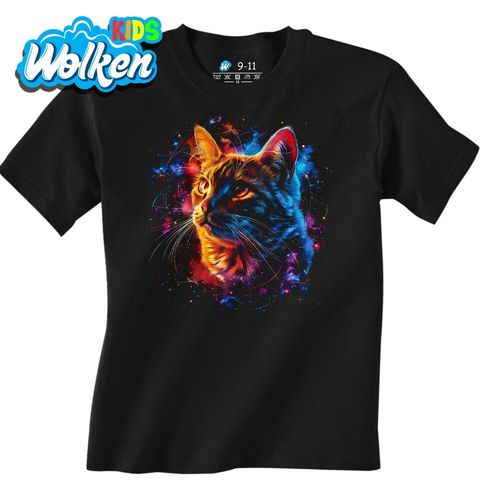 Obrázek produktu Dětské tričko Kočka z Galaxie