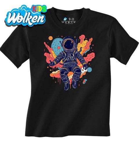 Obrázek produktu Dětské tričko Astronaut Ztracen v Barvách Vesmíru