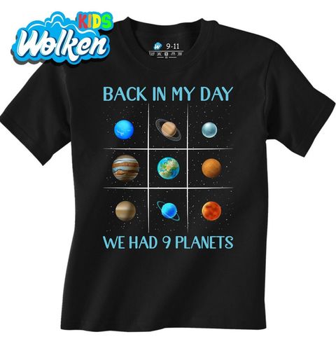 Obrázek produktu Dětské tričko Pluto Za mých dnů jsme měli 9 planet