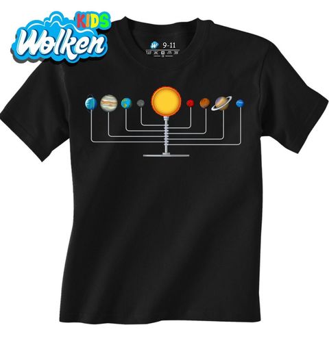 Obrázek produktu Dětské tričko Vesmírný Svícen Planet