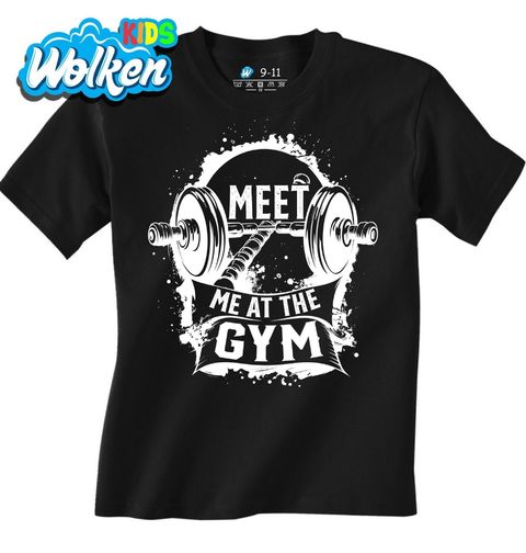 Obrázek produktu Dětské tričko Potkáme se v Posilovně Meet me at the Gym