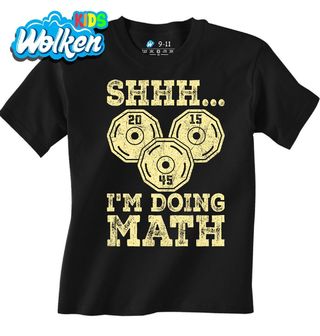 Dětské tričko  Shhh Počítám Váhu I'm doing math.jpg