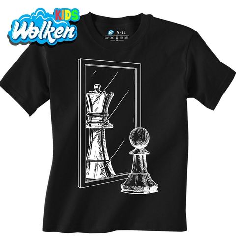 Obrázek produktu Dětské tričko Šachový sen Z Každého Může Být Král Chess Mirror