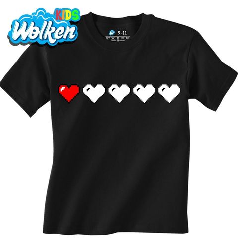 Obrázek produktu Dětské tričko Poslední život Minecraft Hearts