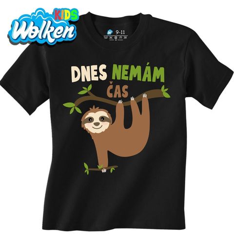Obrázek produktu Dětské tričko Lenochod Dnes nemám čas