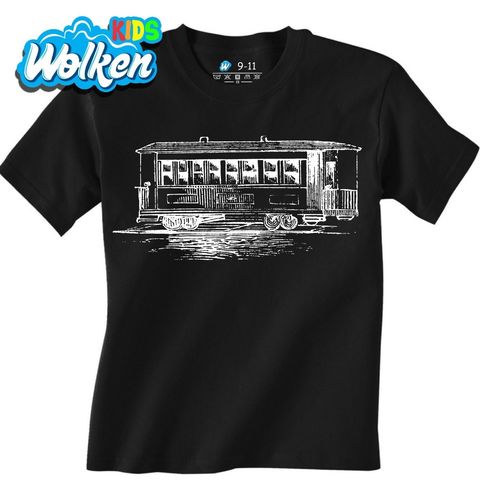 Obrázek produktu Dětské tričko Historická tramvaj Vintage doprava