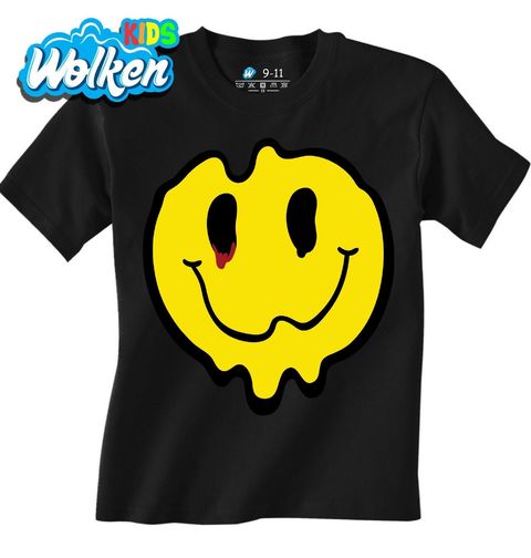 Obrázek produktu Dětské tričko Hororový Rozteklý Smajlík Melting Smiley