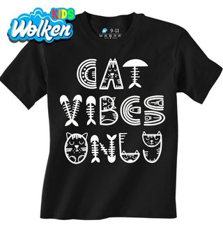 Dětské tričko Cat Vibes Only.jpg