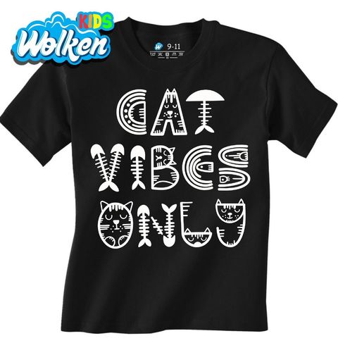 Obrázek produktu Dětské tričko Cat Vibes Only