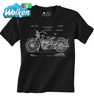 Dětské tričko Motorka Harley Patent W. S. Harley.jpg