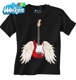 Dětské tričko  Kytara s křídly Anděl Rocku.jpg
