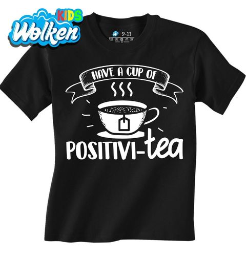 Obrázek produktu Dětské tričko Šálek pozitivního čaje Have a cup of positivitea 