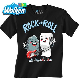 Dětské tričko Kámen a papír Rock & Roll.jpg