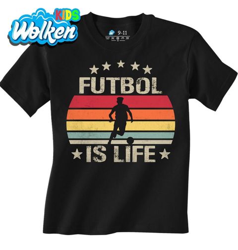 Obrázek produktu Dětské tričko Fotbal je život Retro Futbol is Life