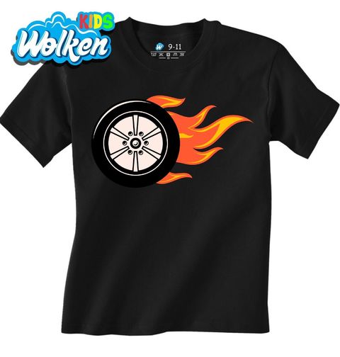 Obrázek produktu Dětské tričko Hot Wheels Hořící pneu