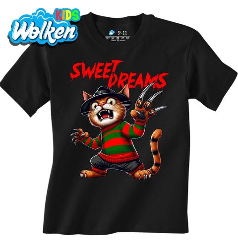 Obrázek produktu Dětské tričko Freddy Meowger Kočka Sweet Dreams
