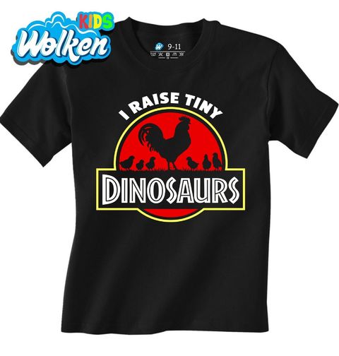 Obrázek produktu Dětské tričko Chovám malé Dinosaury Slepice I Raise Tiny Dinosaurs