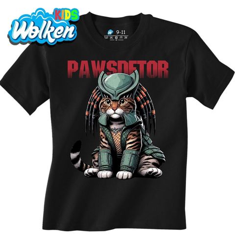 Obrázek produktu Dětské tričko Predátor Bengálská Kočka Pawsdetor