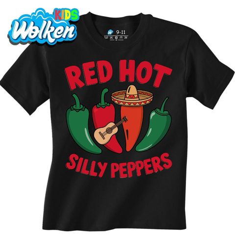 Obrázek produktu Dětské tričko Rockové Chilly Papričky Red Hot Silly Peppers