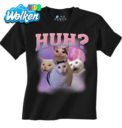 Obrázek produktu Dětské tričko Překvapená Kočka Huh? Cat
