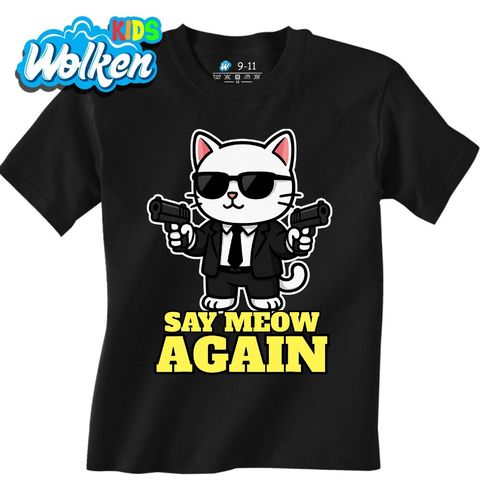 Obrázek produktu Dětské tričko Kočičí Střelec Say Meow Again