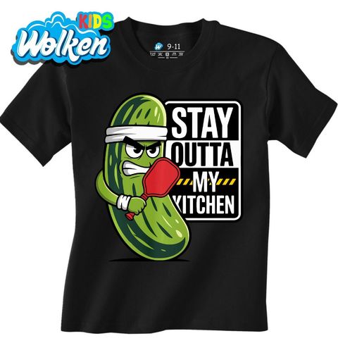 Obrázek produktu Dětské tričko Bojová Okurka Stay Outta My Kitchen