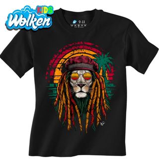Dětské tričko Rasta Lev z Jamajky.jpg
