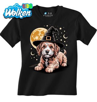 Dětské tričko Čarodějův pes Goldendoodle.jpg