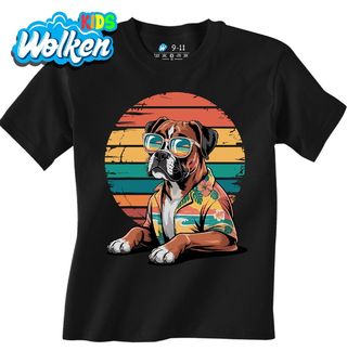Dětské tričko Retro Plážový Pes Boxer.jpg