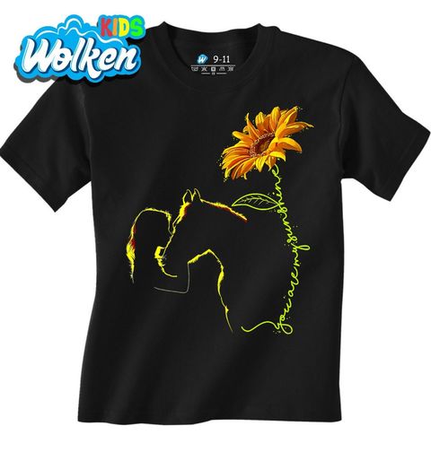 Obrázek produktu Dětské tričko Láska ke Koni You are my sunshine